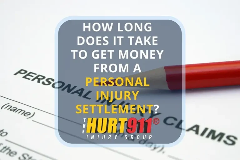 How long does it take to get money from a personal injury settlement