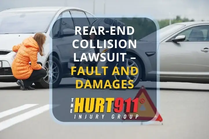 Rear-end collision lawsuit - fault and damages