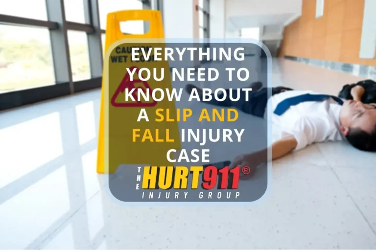 Everything you need to know about a slip and fall injury case