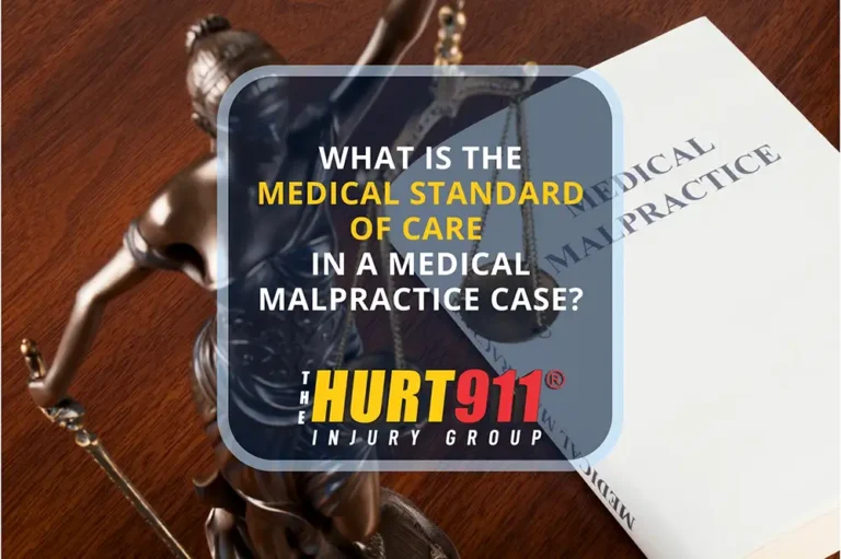 What is the medical standard of care in a medical malpractice?