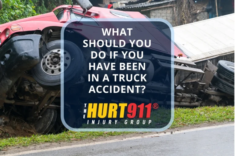 What should you do if you have been in a truck accident