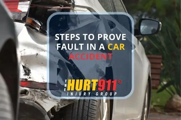 Steps to prove fault in a car accident