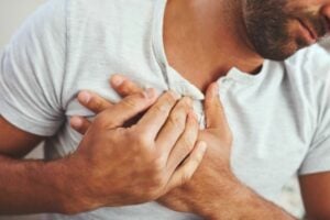 chest pain after a car accident