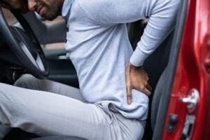 hip pain after a car accident