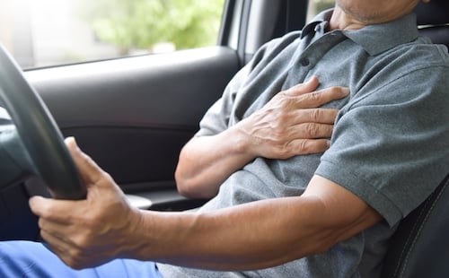 Delayed Chest Pain After a Car Accident