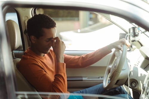 Headache After a Car Accident, Concussion