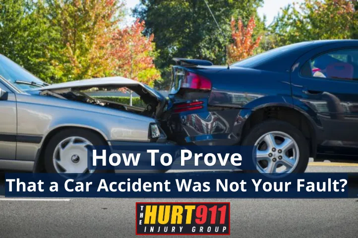 How to prove that a car accident was not your fault